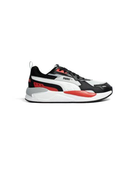 TENIS PUMA X RAY 3 399064 25- NEGRO/BLANCO/ROJO